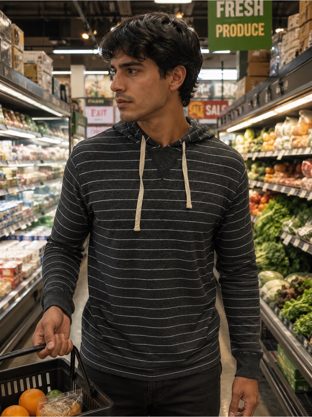 Marine Layer $88 Men's Double Knit (DK) Pullover Hoodie
